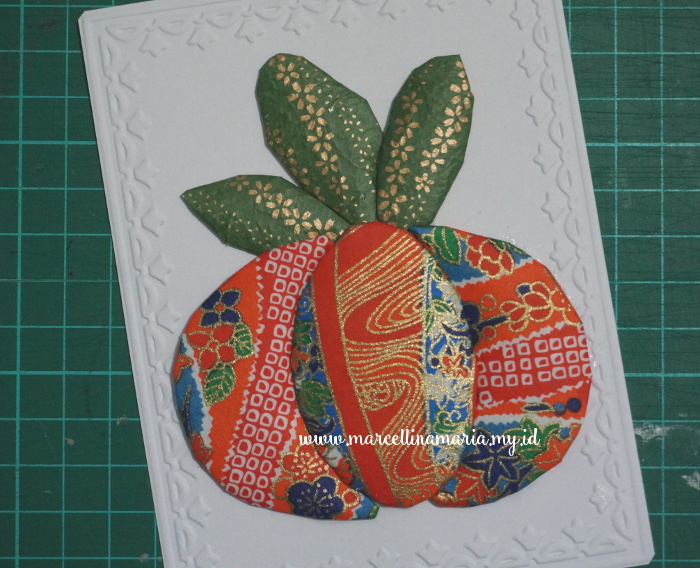 DIY thanksgiving card