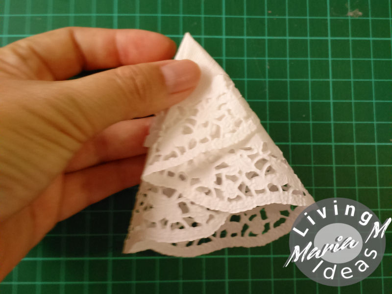 diy tutorial doilies angel 11