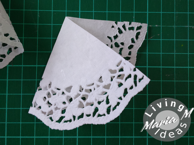 diy tutorial doilies angel 14